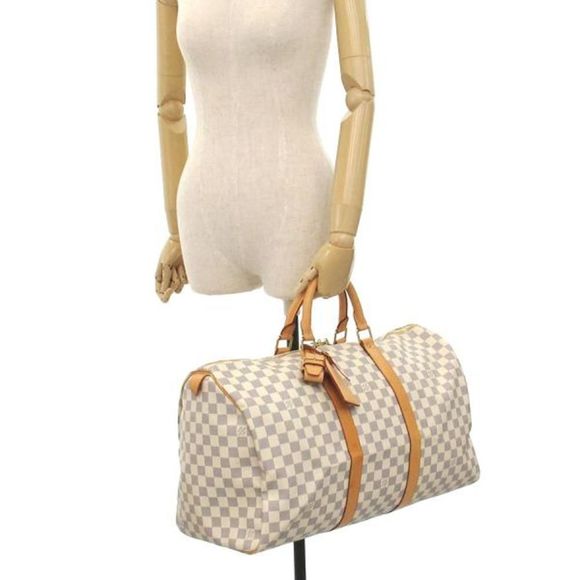 Louis Vuitton Damier Azur Keepall 50 Handbag - Picture 7 of 7